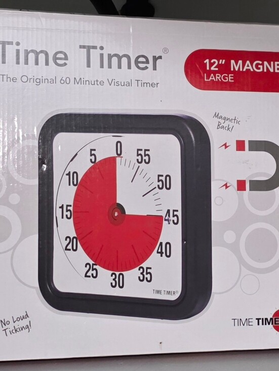 Time Timer Other - 12" Magnetic Visual Timer - Red